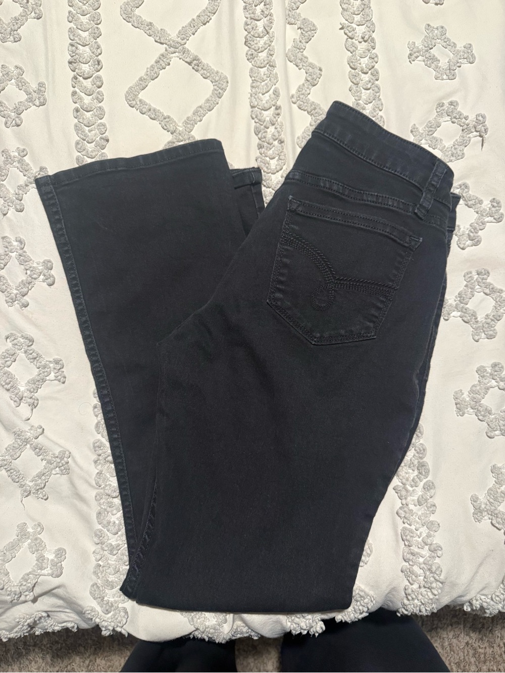 4/$16 Lee Rider’s Women’s Black Bootcut Stretch Jeans 6 Petite